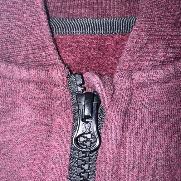 Lululemon | Burgundy Pleat To Street Bomber Jacket Weathered | Size 4 - Picture 6 of 9